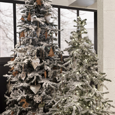 Decorazione a Fiocco in pelle NOEL